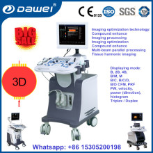 Medical clinic ultrasound equippments & portable trolley color Doppler ultrasound DW-C80